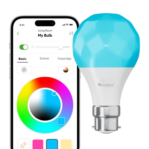 Nanoleaf Essentials Smart Bulb B22 (Matter Compatible) - 3 Pack