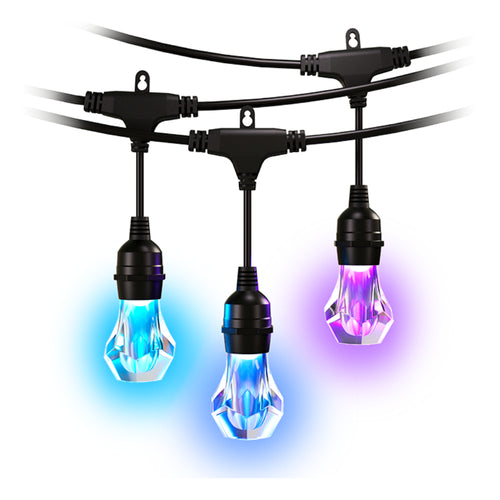 Nanoleaf Smart Multicolour Outdoor String Lights Smarter Kit (Matter compatible)