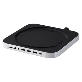 Satechi Stand & Hub for Mac Mini/Studio with NVME SSD Enclosure (Silver)