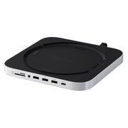 Satechi Stand & Hub for Mac Mini/Studio with NVME SSD Enclosure (Silver)
