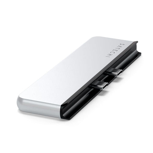 Satechi Dual USB-C Hub for Surface Pro 9 (Platinum)