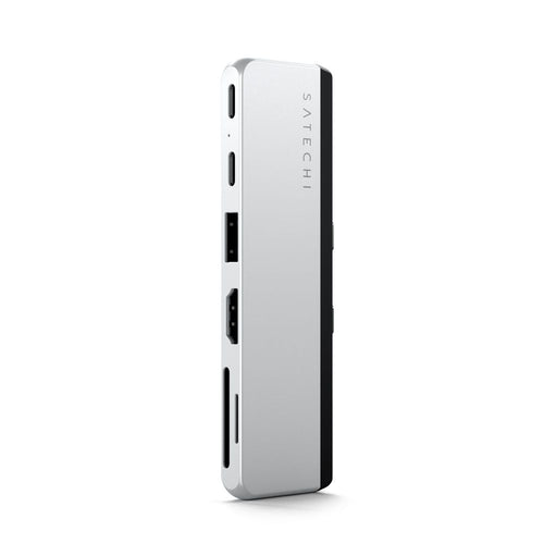 Satechi Dual USB-C Hub for Surface Pro 9 (Platinum)