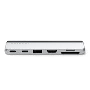 Satechi Dual USB-C Hub for Surface Pro 9 (Platinum)