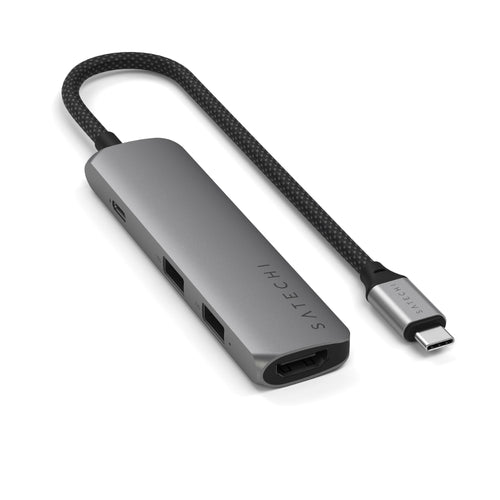 Satechi 4-in-1 USB-C Slim Multiport Adapter