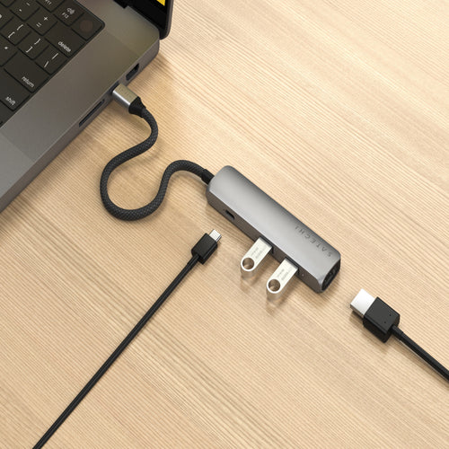 Satechi 4-in-1 USB-C Slim Multiport Adapter