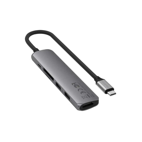 Satechi 6-in-1 USB-C Slim Multiport Adapter