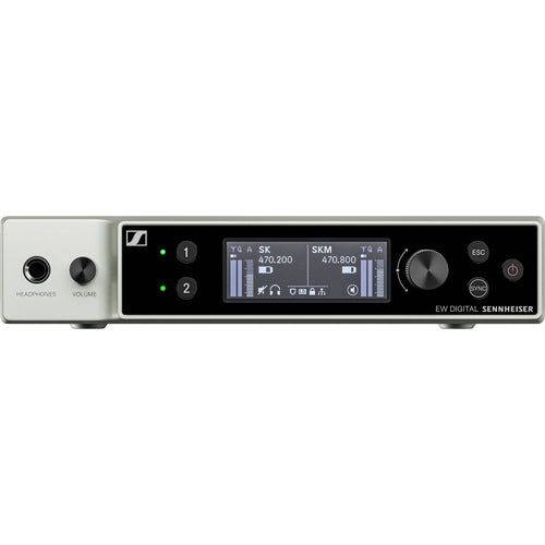 Sennheiser EW-DX EM 2 Two-Channel Digital Rackmount Receiver (S4-10)