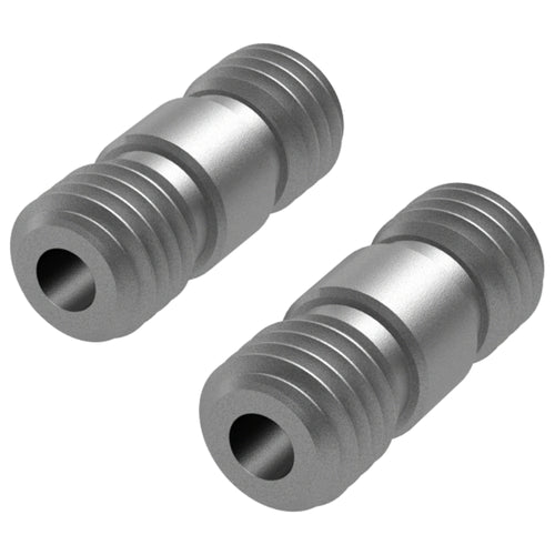 Bright Tangerine Drumstix Structural Alloy Threaded 15mm Rod Joiner (Set of 2)
