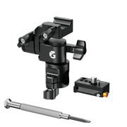 Bright Tangerine Universal Monitor Mount QR Kit (NATO Top, 15mm Rod Base)