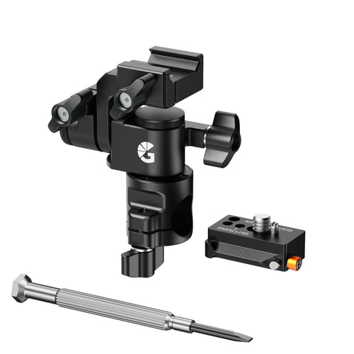 Bright Tangerine Universal Monitor Mount QR Kit (NATO Top, 15mm Rod Base)