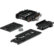 Bright Tangerine LeftField 3 QR Baseplate (DJI RS 2 & RS 3) for RED V-RAPTOR