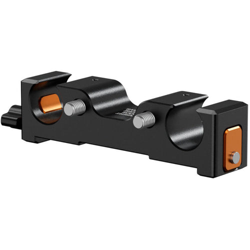 Bright Tangerine Rear Rod Bracket for LeftField Mini Baseplate