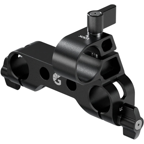 Bright Tangerine Top Bar Bracket and Rod Mount