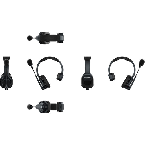 Hollyland Solidcom SE Global 5S 5-Person Full-Duplex Single-Ear Noise-Canceling Headset Intercom System (2.4 GHz)