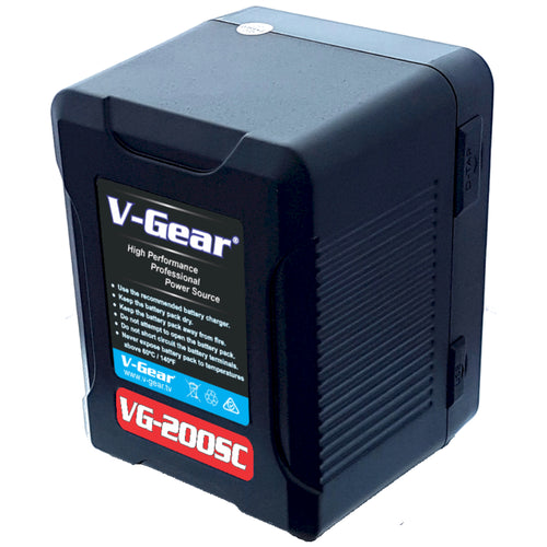 V-Gear VG-200SC Hi-Performance Compact V-Lock Battery