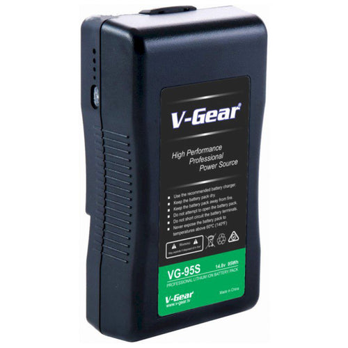 V-Gear VG-95S V-Mount 14.8V 95Wh Li-ion Rechargeable Battery