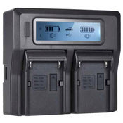 V-Gear VG-CHG9702 Dual Channel Pro Smart Charger for Sony NP-F L-Series Batteries