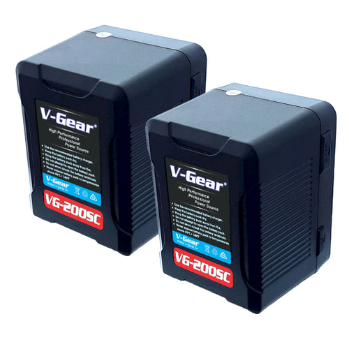V-Gear VG-200SC Hi-Performance Compact V-Lock Battery