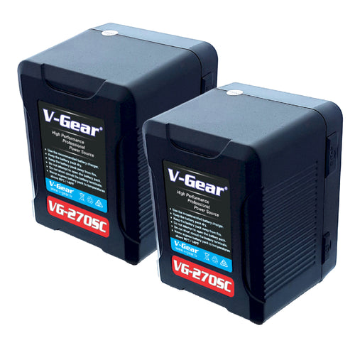 V-Gear VG-270SC Hi-Performance Compact V-Lock Battery