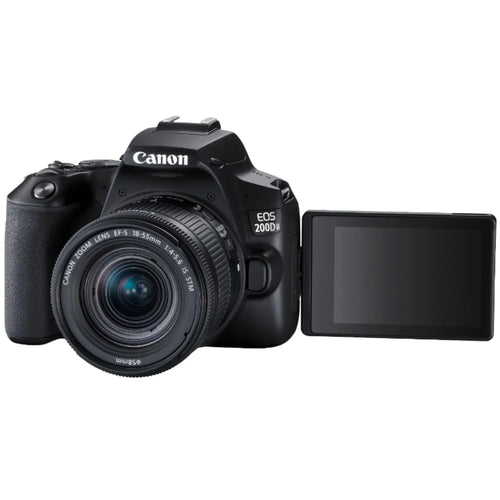 Canon EOS 200D II with 18-55mm and 55-250mm Twin Lens Kit