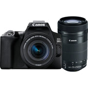 Canon EOS 200D II with 18-55mm and 55-250mm Twin Lens Kit