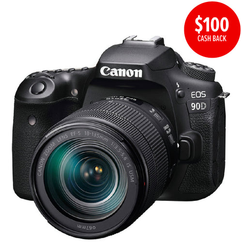 Canon EOS 90D + 18-135mm IS USM Lens