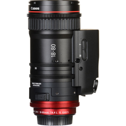 Canon CN-E 18-80mm T4.4 Compact-Servo Cinema Zoom Lens (EF Mount)