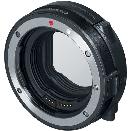 Canon Drop-In Filter Mount Adapter EF-EOS R with Circular Polariser Filter