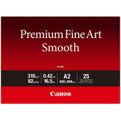 Canon FASM2A2 Premium Fine Art Smooth Paper, A2 Size (25 Sheets)