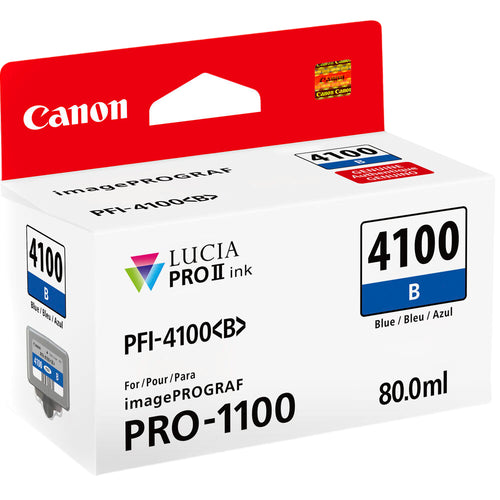 Canon PFI-4100 Pigment Ink Tank (80mL) — For Pro-1100