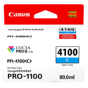 Canon PFI-4100 Pigment Ink Tank (80mL) — For Pro-1100