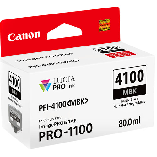 Canon PFI-4100 Pigment Ink Tank (80mL) — For Pro-1100