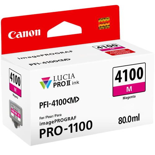 Canon PFI-4100 Pigment Ink Tank (80mL) — For Pro-1100