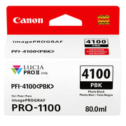 Canon PFI-4100 Pigment Ink Tank (80mL) — For Pro-1100