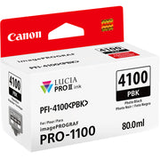 Canon PFI-4100 Pigment Ink Tank (80mL) — For Pro-1100