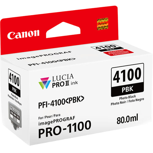 Canon PFI-4100 Pigment Ink Tank (80mL) — For Pro-1100