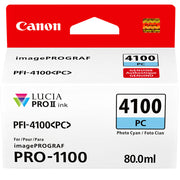 Canon PFI-4100 Pigment Ink Tank (80mL) — For Pro-1100