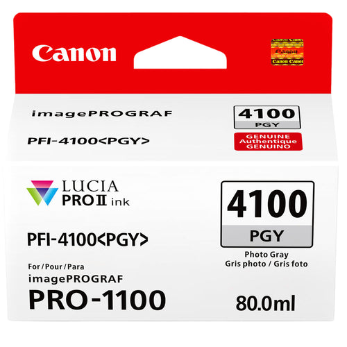 Canon PFI-4100 Pigment Ink Tank (80mL) — For Pro-1100