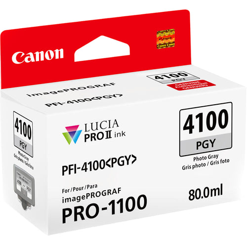 Canon PFI-4100 Pigment Ink Tank (80mL) — For Pro-1100