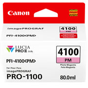 Canon PFI-4100 Pigment Ink Tank (80mL) — For Pro-1100