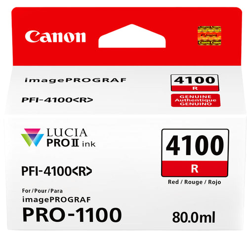 Canon PFI-4100 Pigment Ink Tank (80mL) — For Pro-1100