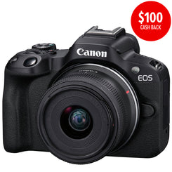 Canon EOS R50 Mirrorless Camera with 18-45mm Single Lens Kit