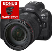 Canon EOS R5 II with RF 24-105mm F/4 L IS Lens bonus promotion