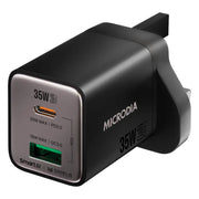 Microdia SmartCube Nano Dual Port GaN Wall Charger (Multiple Colours Available)