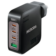 Microdia SmartCube Nano 4 Port GaN Wall Charger (Multiple Colours Available)