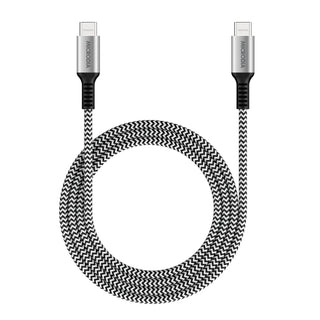 Microdia ExeCable Tweed PD100W USB-C to USB-C Cable (Multiple Colours Available)