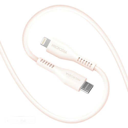 Microdia Fruitywire Liquid Silicon PD60W 1.3m USB-C to Lightning Cable