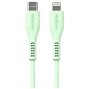 Microdia Fruitywire Silicone PD60W USB-C to 8-Pin Cable 2.6m Mint