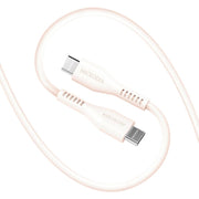 Microdia Fruitywire Liquid Silicon PD100W USB-C to USB-C Cable (Multiple Colours Available)