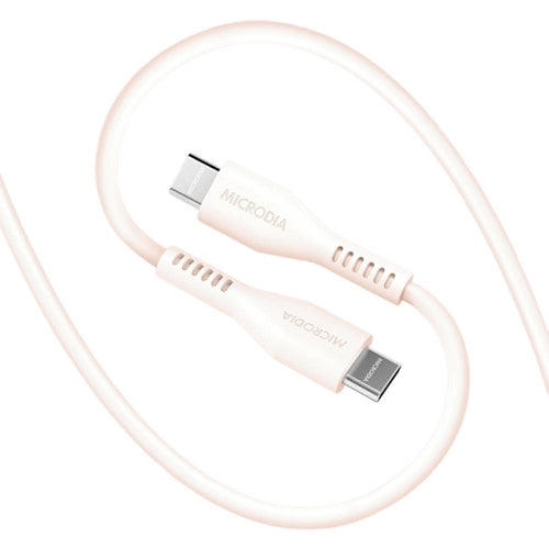 Microdia Fruitywire Liquid Silicon PD100W USB-C to USB-C Cable (Multiple Colours Available)